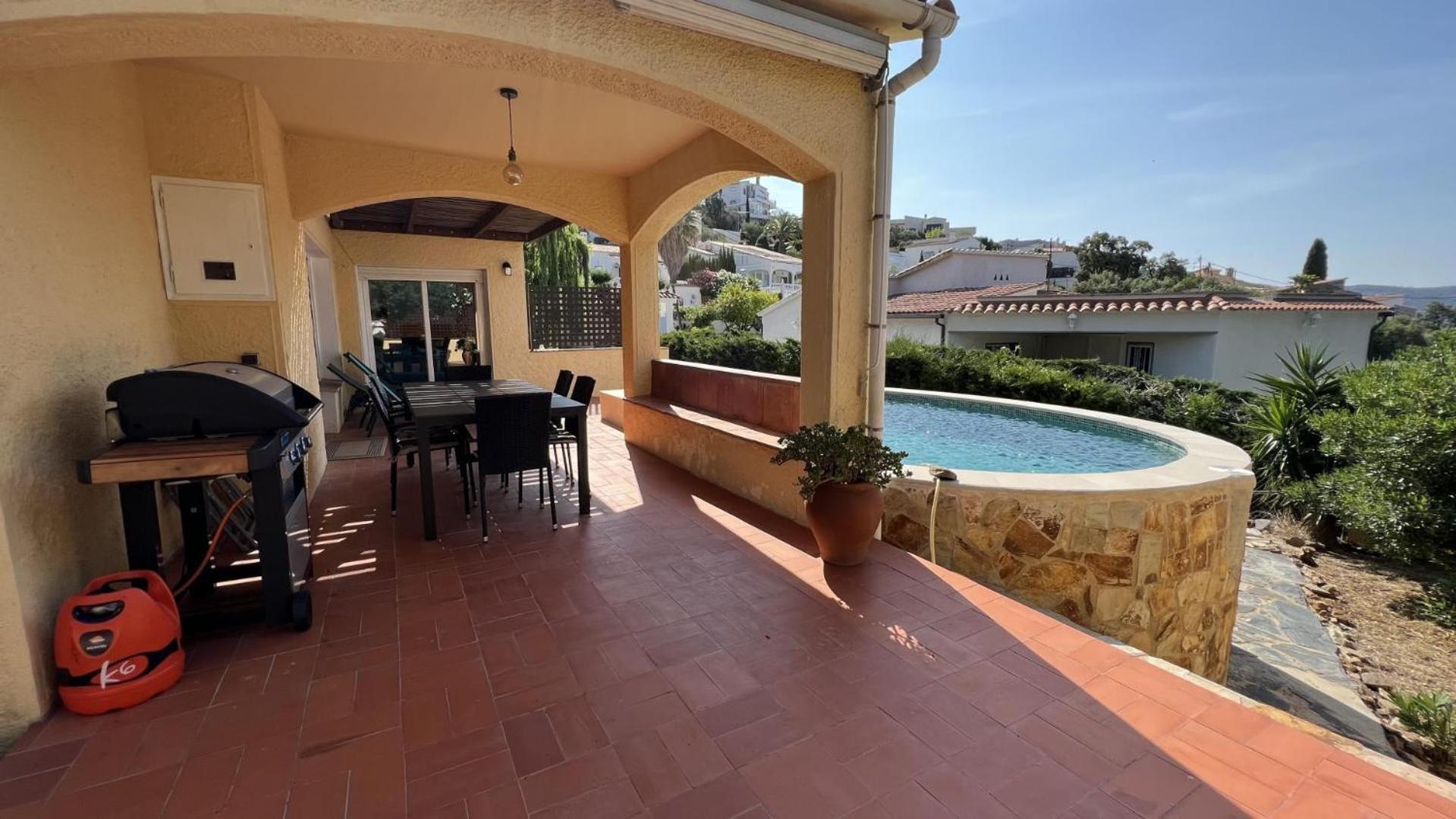 Willa Preciosa Casa En Mas Fumats Con Piscina Y Bonitas Vistas Av-49 Selva de Mar Zewnętrze zdjęcie